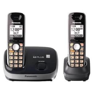 Panasonic DECT 6.0+ Cordless Phone with Caller ID and 2 Handsets DISCONTINUED KX TG6512B