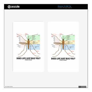 Does Life Just Bug You? (Mosquito Anatomy) Skin For Kindle Fire