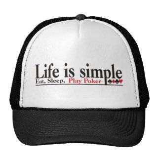 Life is Simple Trucker Hats