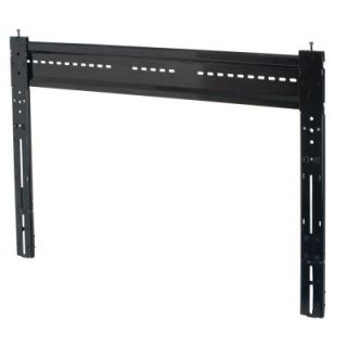 AVF Super Slim 1/2 in. Flat to Wall Large/Metallic Black TV Wall Mount for 37 70 in. Screens Perfect for Slim LED and LCD TVs ZL8600 A