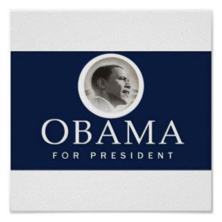 Obama for President Print