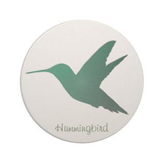 Hummingbird Silhouette Coaster
