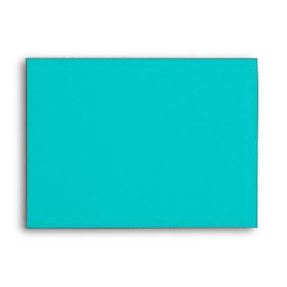 Blank Custom A7 Turquoise Blue Card Envelopes