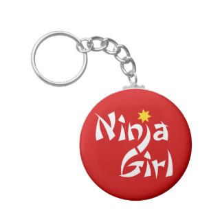 Ninja Girl Key Chain
