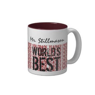 World's Best 5th Grade Teacher Ever Gift Coffee Mug
