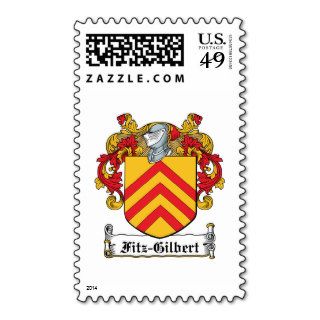Fitz Gilbert Family Crest Postage