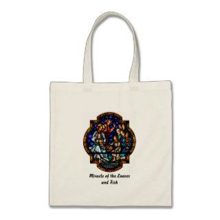 Miracle of the Loaves and Fish Stained Art Bag