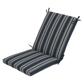 Threshold Outdoor Chair Cushion   Navy Stripe