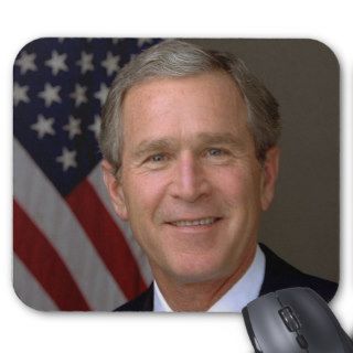 President George W Bush '2004 Portrait' Mouse Pad