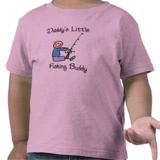 Daddy's Little Fishing Buddy T Shirt