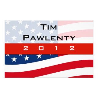 Tim Pawlenty for President 2012 Personalized Flyer