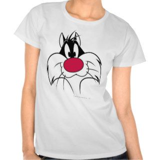 Sylvester Red Nose Face T shirts