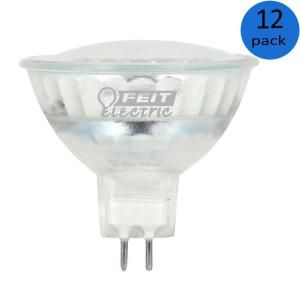 Feit Electric 20W Equivalent Soft White (3000K) MR16 GU5.3 Base LED Light Bulb (12 Pack) BPEXN/LED/12