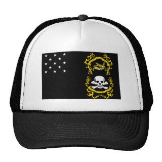 Veterans Exempt Flag Mesh Hats