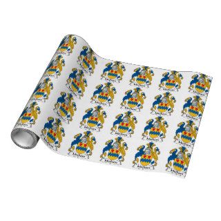 Mecham Family Crest Gift Wrap