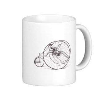 Vintage Big Wheel Bicycle   Cycling Sports Mugs