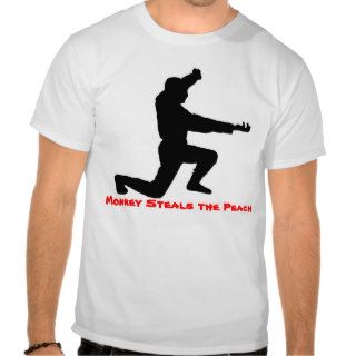Monkey Steals the Peach Tshirts