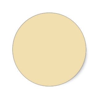 Clay Tan Cream Background. Elegant Fashion Color Stickers