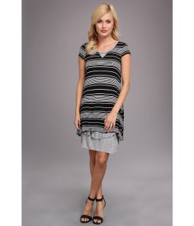 kensie Sheer Viscose T Tee Dress Womens Dress (Gray)