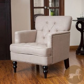 Christopher Knight Home Malone Beige Club Chair