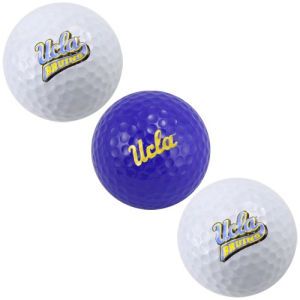 UCLA Bruins Team Golf 3pk Golf Ball Set