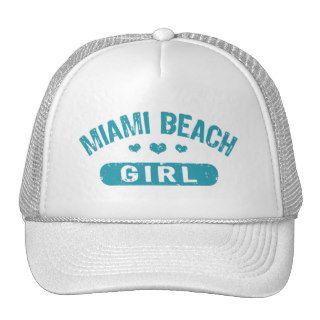Miami Beach Girl Hats