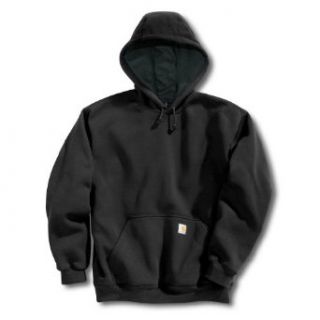 Men's Carhartt Hooded Pullover Sweatshirt BLACK 4XL TLL at  Mens Clothing store
