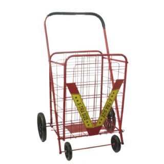 Storage Cart ATHome XL Wheeled Cart   Red