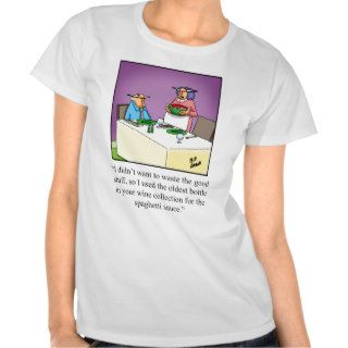 Funny Wine Cartoon Gift Shirt