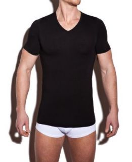 Naked Men's Cotton V Neck Undershirt at  Mens Clothing store