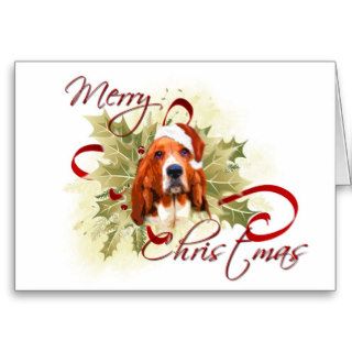 Basset Hound Christmas Cards
