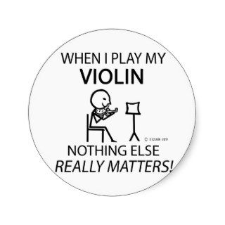 Violin, Nothing Else Matters Sticker