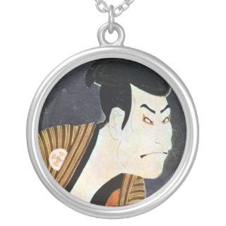 奴江戸兵衛, 写楽 Edo Kabuki Actor, Sharaku, Ukiyoe Pendant