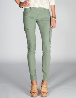 Womens Skinny Twill Cargo Pants Army In Sizes 13, 0, 7, 9, 1, 5,