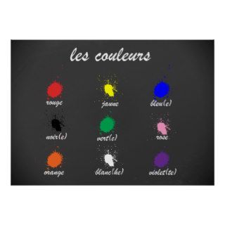 Les Couleurs (The Colors) Poster