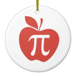 Red Apple Pie Ornaments
