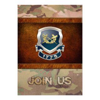 [100] JAG Corps Regimental Insignia Personalized Invites