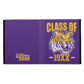 LSU Tiger Head Class Year iPad Cases