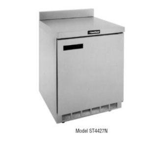 Delfield 27 in Work Top Refrigerator w/ 1 Door & Splash, 5.7 cu ft