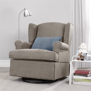 Swivel Glider, Dark Taupe