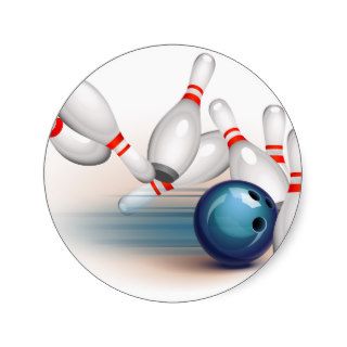 Bowling Stickers