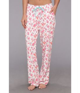 Steve Madden Printed Jersey Pajama Pant Womens Pajama (White)