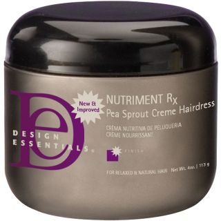 Design Essentials Nutriment RX Pea Sprout Crème Hairdress   4 oz.