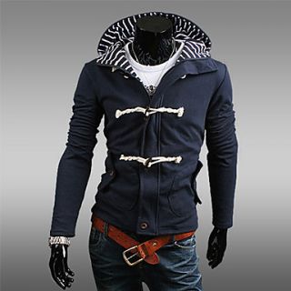 Mens hoodie cardigan slim stylish outwear