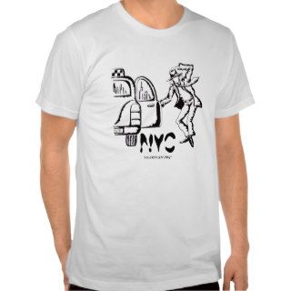 New York City cool graphic art t shirt design