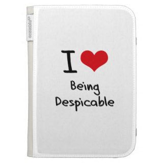 I Love Being Despicable Kindle 3 Cases