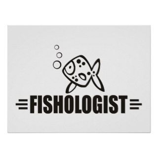 Humorous Fish Print