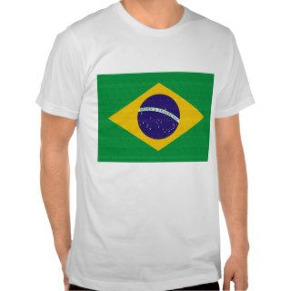Brazil's Flag Tee Shirts