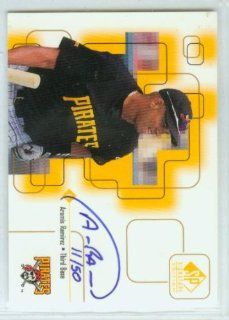 Aramis Ramirez Autograph 1999 Upper Deck Baseball SP Signature Edition Card #ARa & #/50 Signed Pittsburgh Pirates / Chicago Cubs at 's Sports Collectibles Store