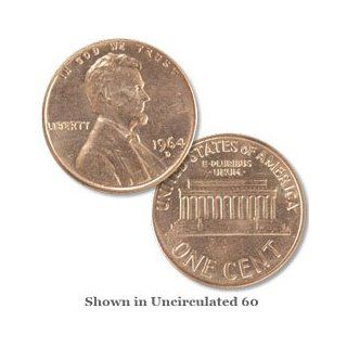 Red Uncirculated 1964 D Lincoln Cent 